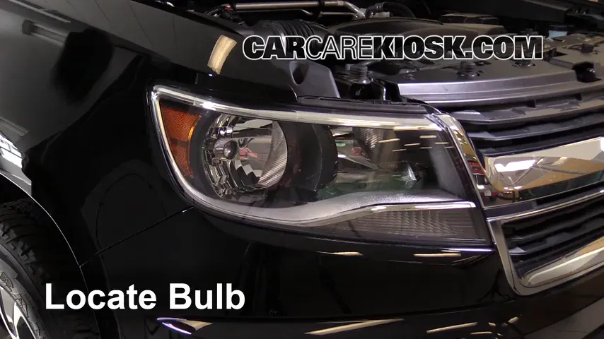 2016 Chevrolet Colorado LT 2.5L 4 Cyl. Crew Cab Pickup Lights Highbeam (replace bulb)